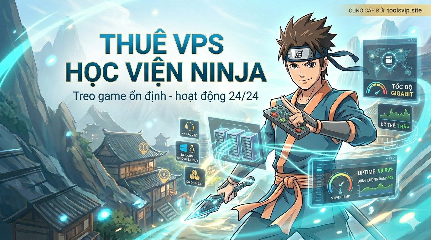 VPS treo Diệt Quỷ Online